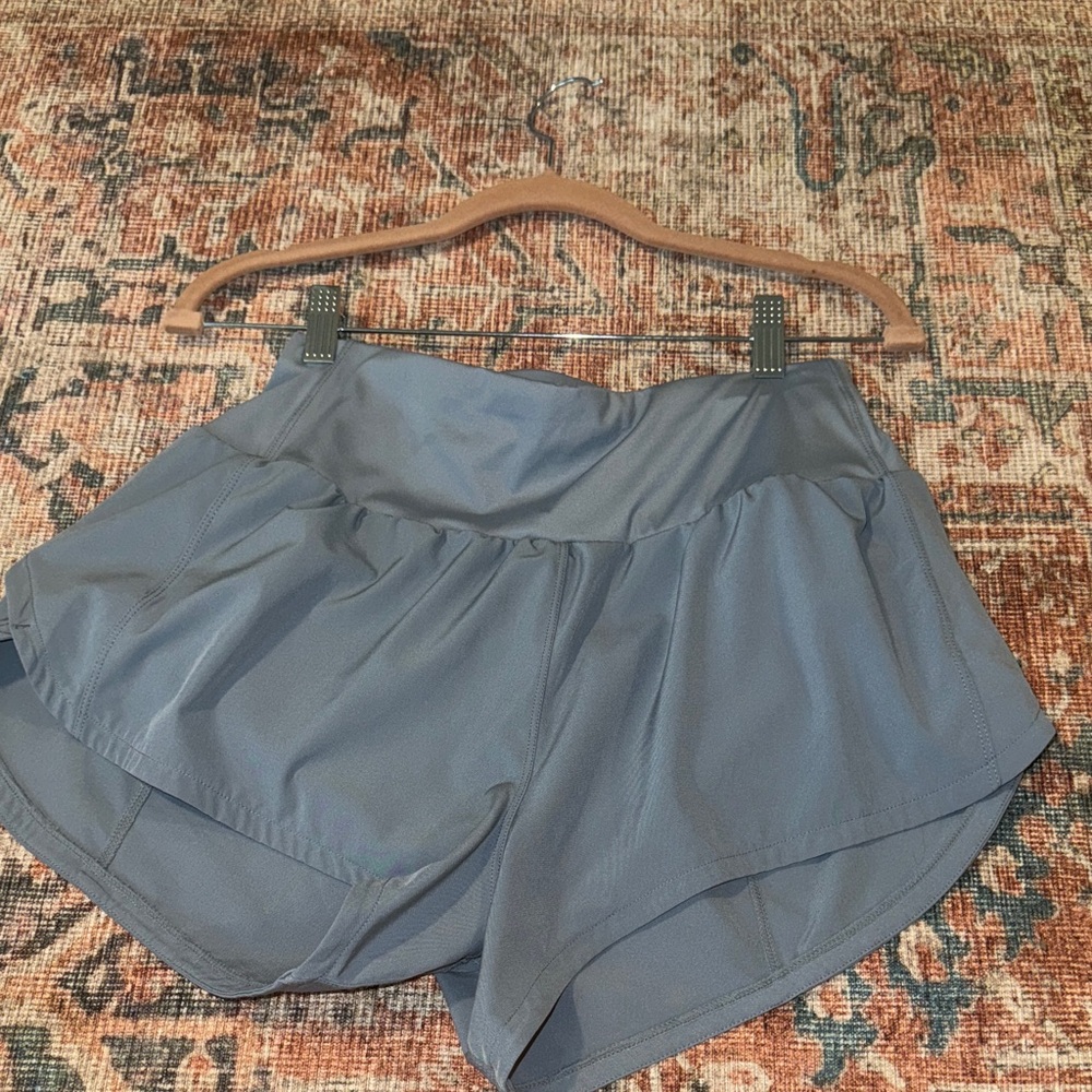 Slate Blue Athletic Shorts